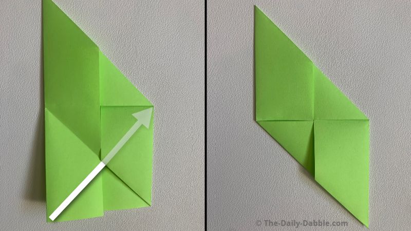 origami cube fold 7