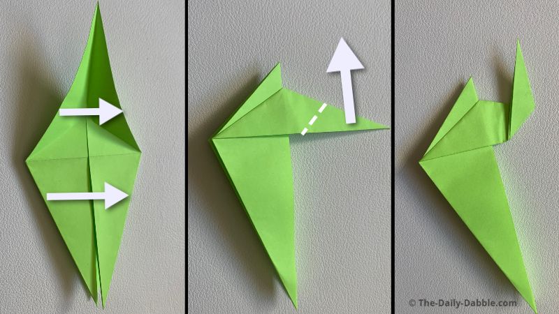 origami dinosaur fold 15