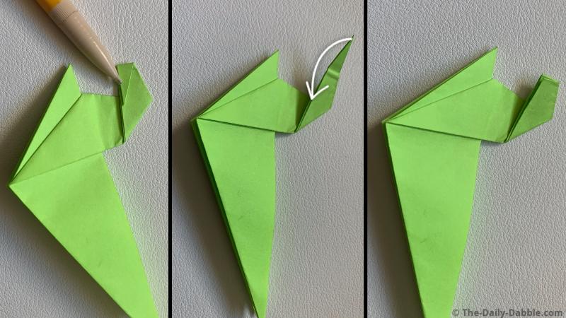 origami dinosaur fold 17