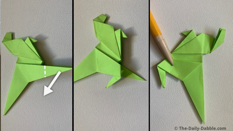 origami dinosaur fold 20