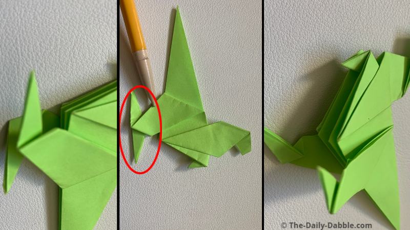 origami dinosaur fold 21