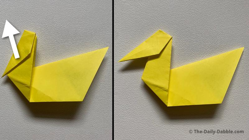 origami duck fold 12