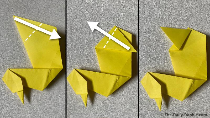 origami duck fold 15