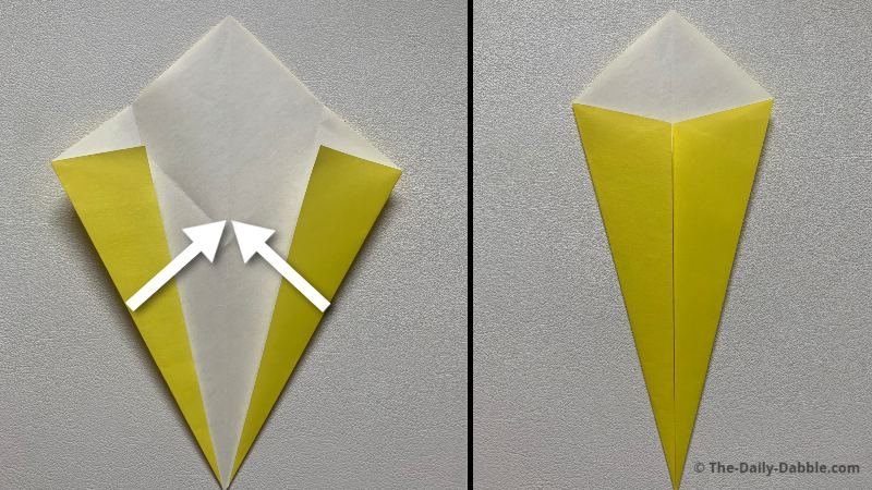 origami duck fold 6