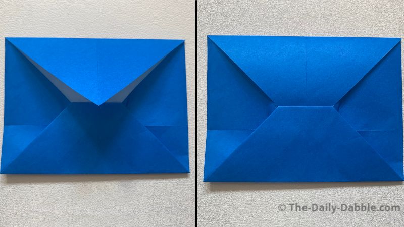 origami envelope complete