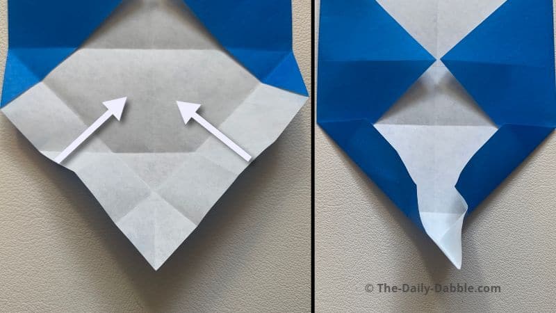 origami envelope step 10