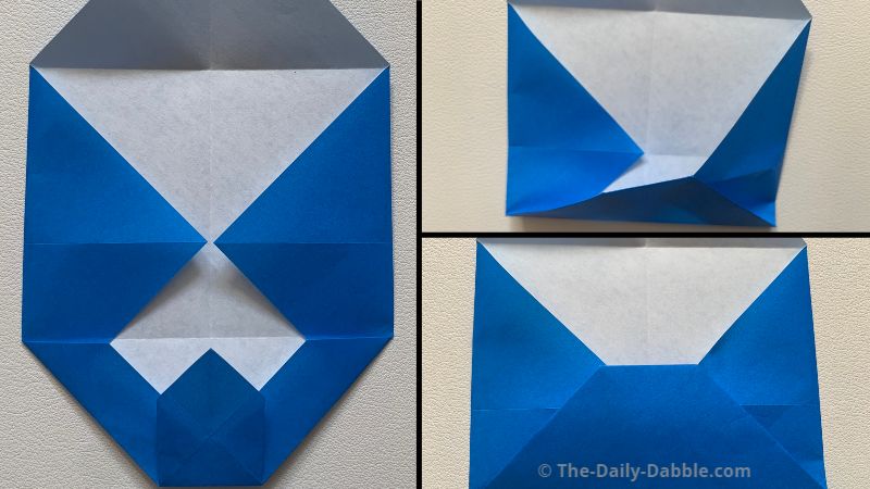 origami envelope step 12