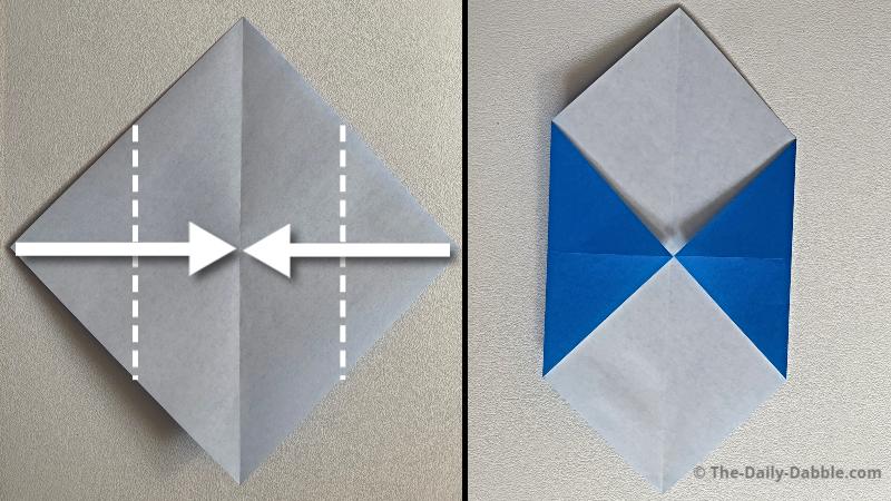origami envelope step 3