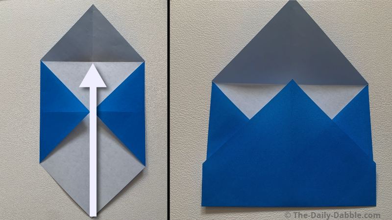 origami envelope step 5