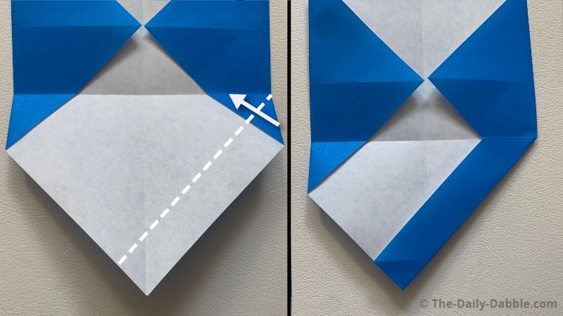 origami envelope step 6