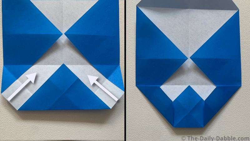 origami envelope step 9