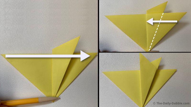 origami star step 07