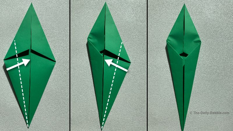 origami tulip step 11