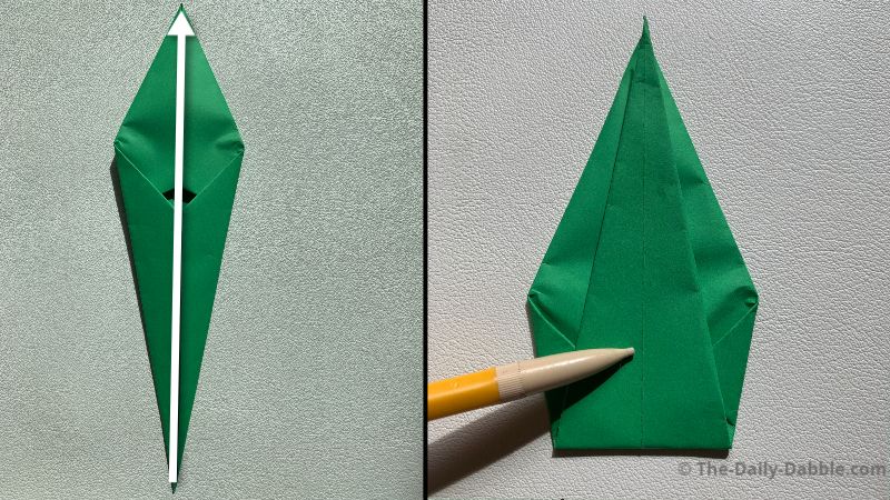 origami tulip step 12