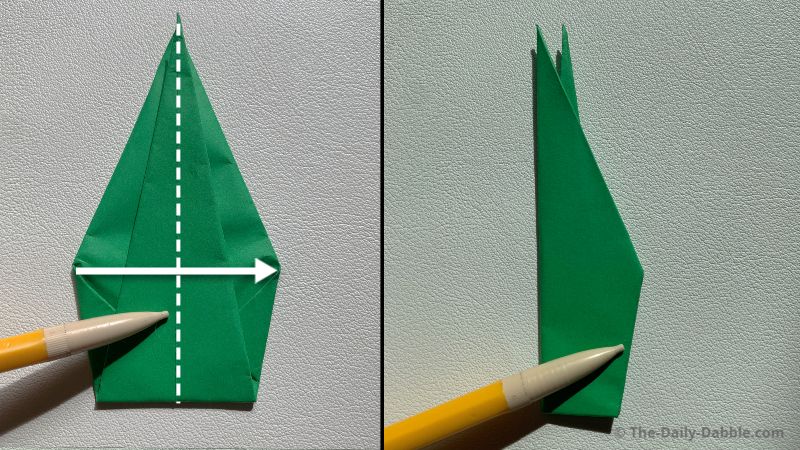 origami tulip step 13