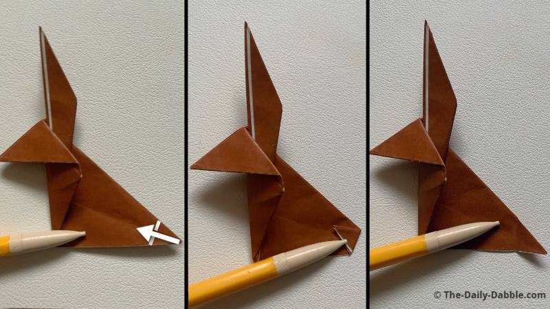traditional origami rabbit fold 14