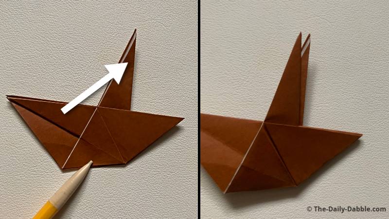 traditional origami rabbit fold 8