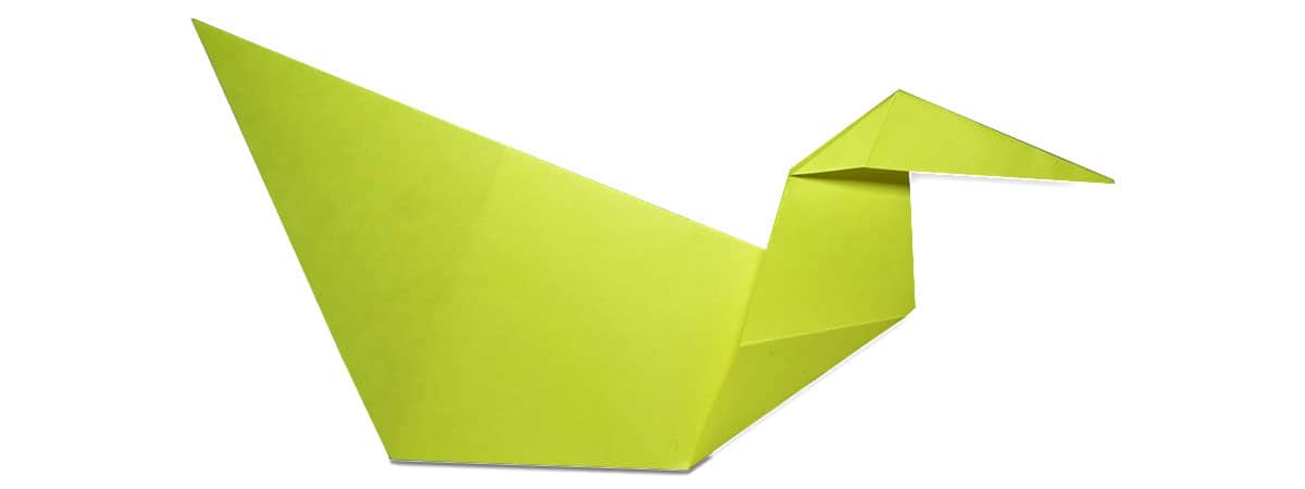 easy origami duck