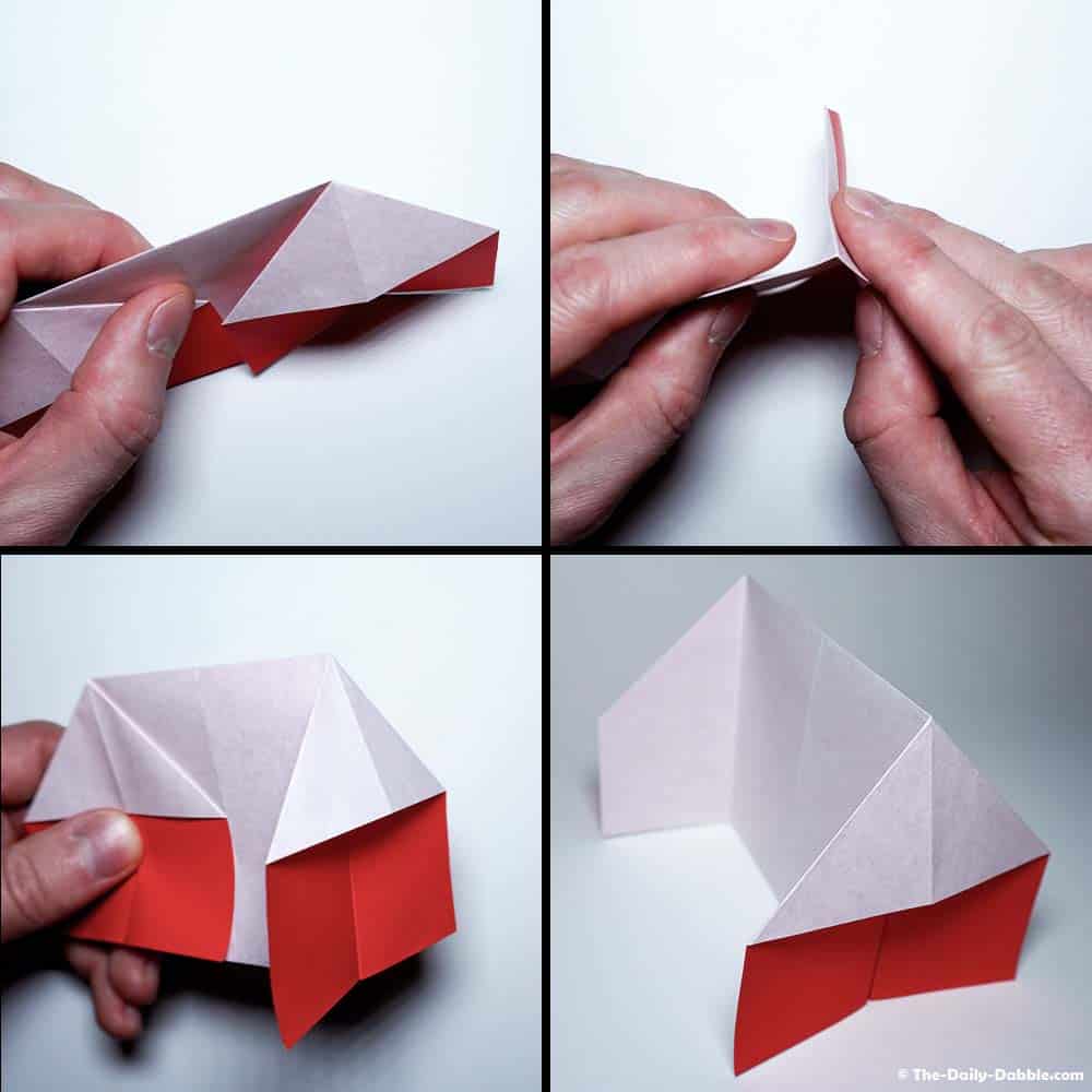 easy origami house step 8
