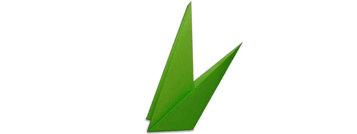 origami blade of grass