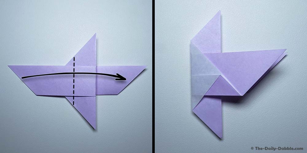 origami dove step 8