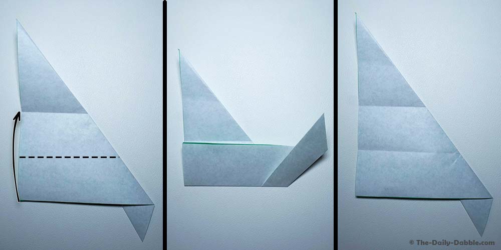 origami leaf step 6
