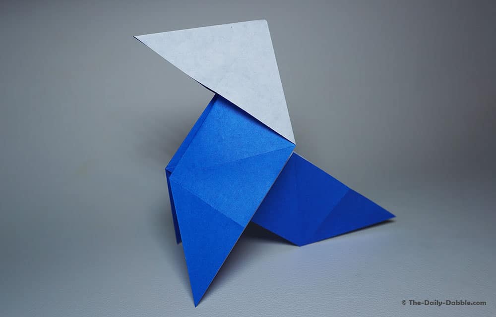 origami pajarita complete
