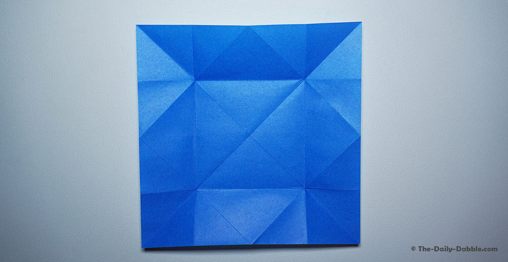 origami pajarita step 7