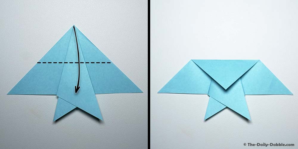 origami swallow step 8