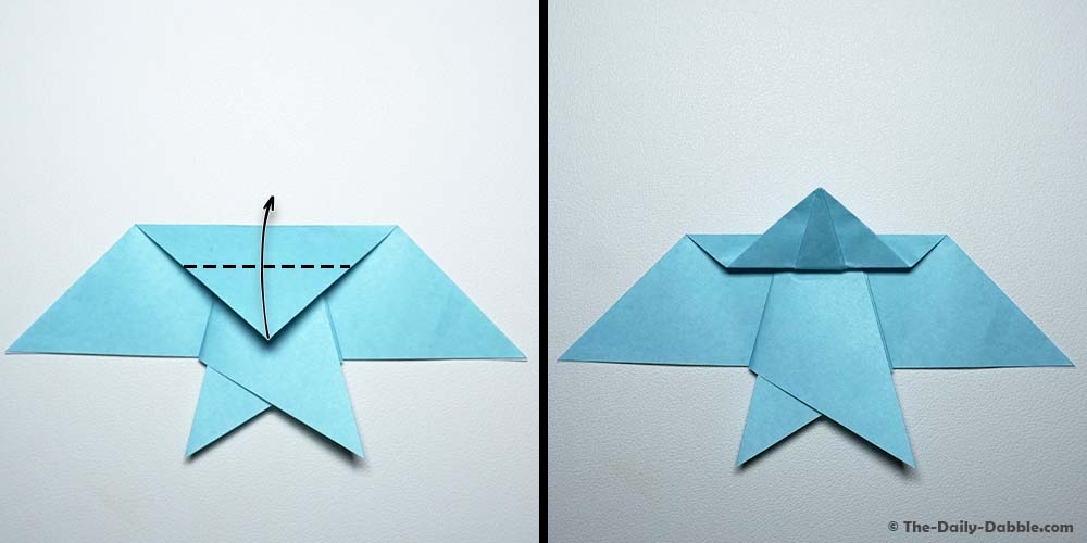 origami swallow step 9