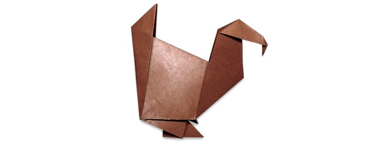 origami turkey