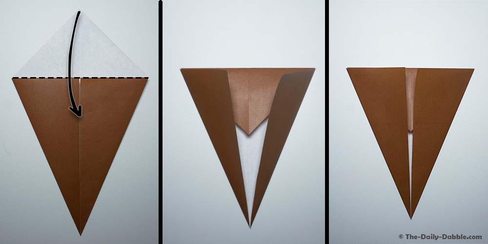 origami turkey step 4