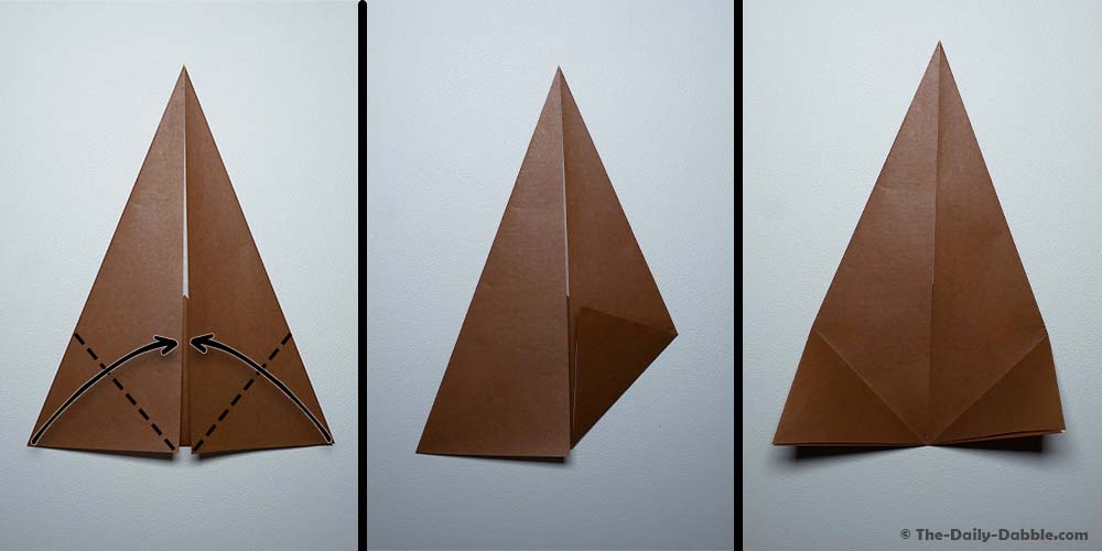 origami turkey step 5