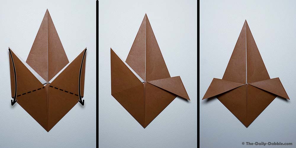 origami turkey step 8