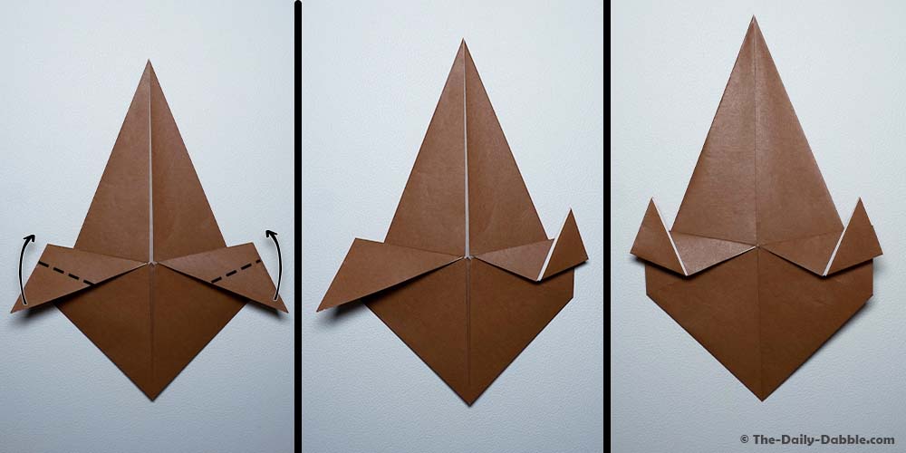 origami turkey step 9