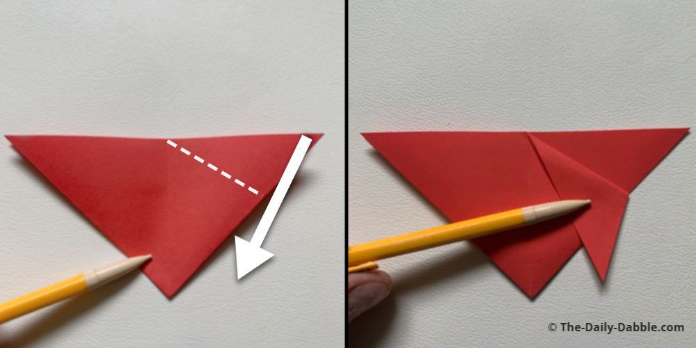 easy origami crab fold 4