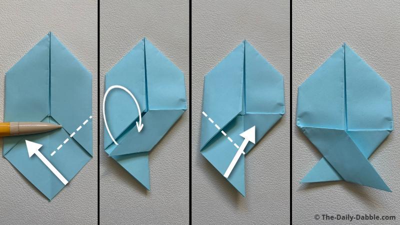 easy origami fish fold 06