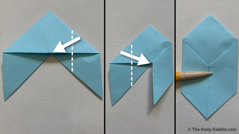 easy origami fish fold 5