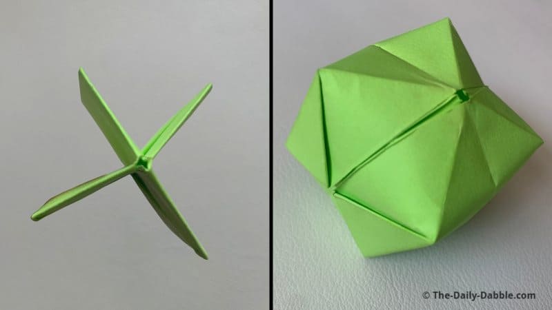 origami balloon fold 13