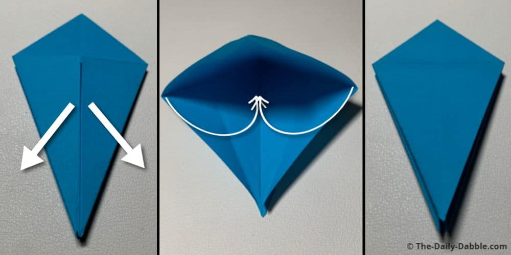 origami hummingbird fold 10