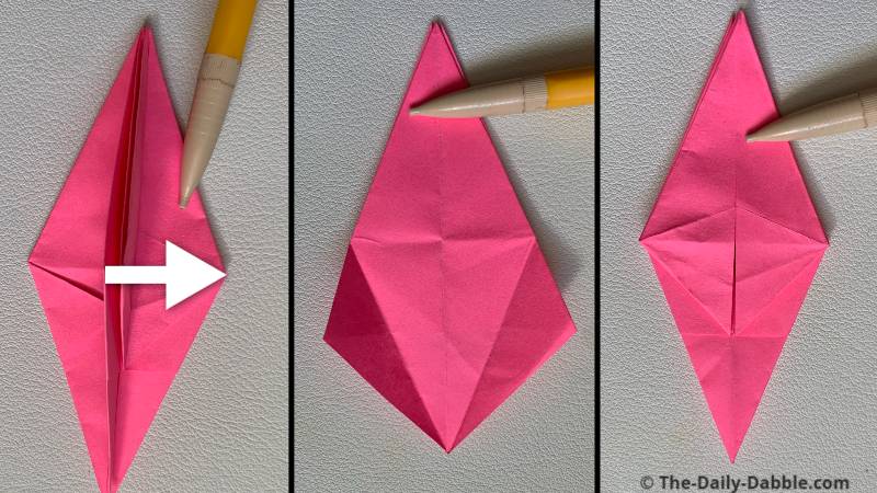 origami lily fold 015