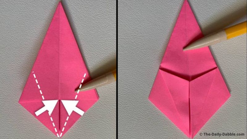 origami lily fold 09