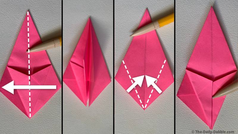 origami lily fold 10