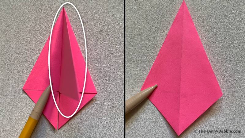 origami lily fold 7