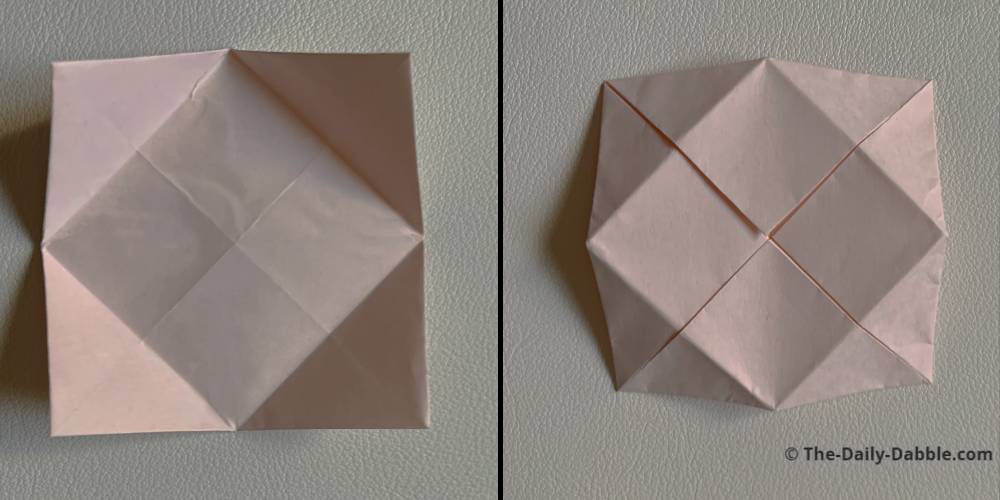 origami lotus flower fold 5