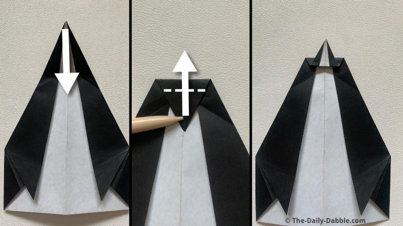 origami penguin fold 11