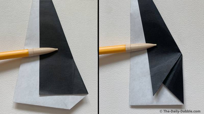 origami penguin fold 9