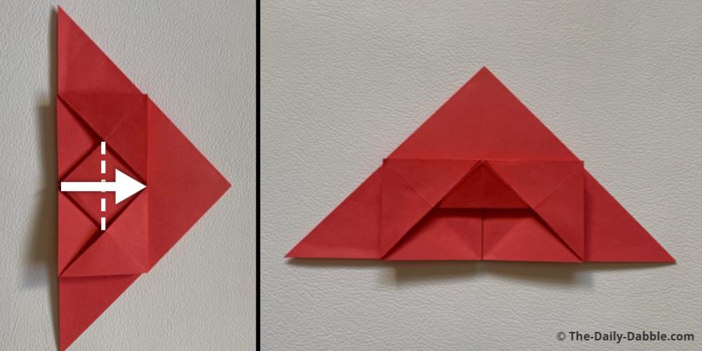 origami rose fold 7