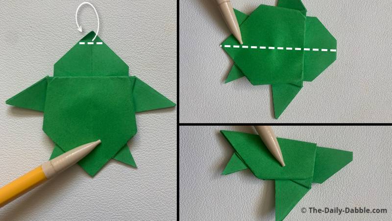 origami turtle fold 15