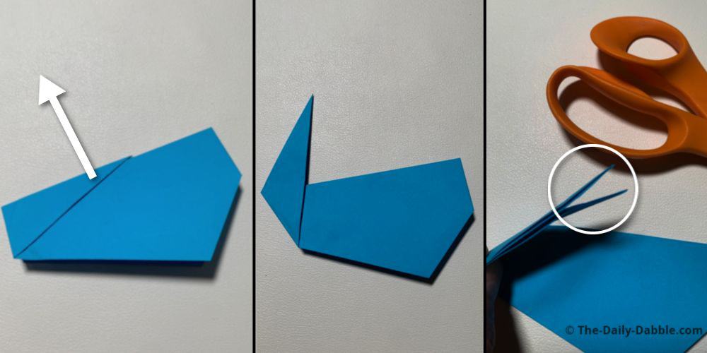 easy origami whale fold 8
